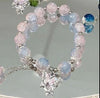 Cat's Eye Butterfly Star Charm Support Bracelet