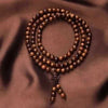 Yellow Rosewood Prayer Bead Bracelet