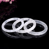Natural Crystal Bangle Bracelet, Chinese Style Jewelry