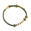 Peach Blossom Design Wealth String Bracelet