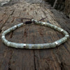 Natural Stone Spacer Bead Bracelet
