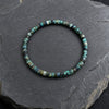 Faceted Stone Bead Bracelet for Men and Women