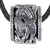 Rotatable Pixiu Mantra Necklace, Wealth Dragon Pendant