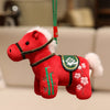 Year of the Horse Plush Doll Bamboo Lotus Home Decoration