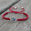 Hamsa Hand Evil Eye Protection Bracelet