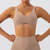 Seamless Yoga Sports Bra, Medium Support Crop Top
