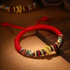 King Kong Knot Faith Bracelet, Handmade Tibetan Cord
