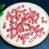 Natural Crystal Cube Beads for DIY Jewelry