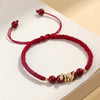 Handmade Year Of Snake String Protection Braided Bracelet