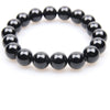 Natural Stone Bead Bracelet - Tiger Eye, Agate, Obsidian