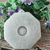 Jade FengShui Bagua Yin Yang Prosperity Necklace Pendant
