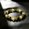 Tiger Eye and Citrine Bead Bracelet for Strength