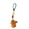 White Sandalwood Rabbit Keychain and Phone Charm