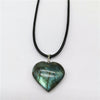 Labradorite Love Heart Support Necklace Pendant