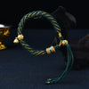 Handwoven Tibetan Style Braided Rope Bracelet