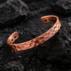 Rustic Copper Balance Magnetic Cuff Bracelet