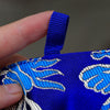 Embroidered Tibetan Prayer Altar Mat with Eight Auspicious Symbols