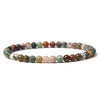 4mm Various Stone Crystal Mini Beads Bracelet
