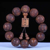 Yellow Rosewood Prayer Bead Bracelet