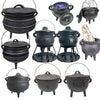 Cast Iron Cauldron Incense Burner for Prayer Altar