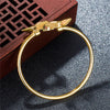 Double Koi Fish Copper Prosperity Wealth Bracelet