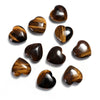 Natural Amethyst Tiger's Eye Stone Love Decoration