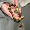 Multi-Color Bodhi Seed Bracelet for Mindfulness