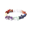 Irregular Crystal Chip Bracelet, Handmade Stone Jewelry
