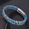 Braided Leather Dragon Bracelet for Men and Women