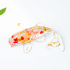 Koi Fish Crystal Chip Epoxy Resin Luck Decoration