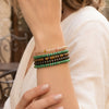 Geometric Stone Bracelet - Copper Spacer Beads
