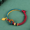 Tibetan Mandala Knot Leaf Rope Bracelet