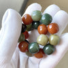 Multi-Color Bodhi Seed Bracelet for Mindfulness