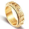 FengShui Buddhism Ancient Heart Sutra Lucky Ring