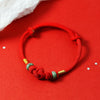 Red String Luck Fortune Knot Braided Couple Bracelet