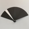 Traditional Chinese Folding Hand Fan with Crane Motifs