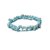 Irregular Crystal Chip Bracelet, Handmade Stone Jewelry