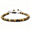 Natural Stone Adjustable Spacer Bead Bracelet