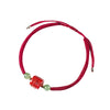 Cinnabar Mantra Bracelet with Red or Black Cord