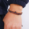 Vintage Hand-woven Leather Bracelet Unisex
