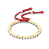 Tibetan Handmade Copper Bead Luck String Bracelet