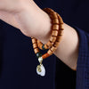 Sandalwood Jade Elephant Protection Bracelet