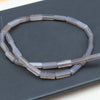 Natural Stone Rectangular Beads 4x13mm for DIY Bracelets