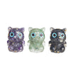 Crystal Chip Resin Cat Figurine