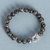 Hamsa Hand Evil Eye Beaded Bracelet for Men
