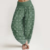 Cotton Women's Harem Pants with Digital Print Designs
