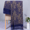 Embroidered Cashew Flower Shawl, Rayon Winter Wrap
