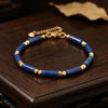 Natural Stone Cylindrical Bead Bracelet for Men and Women