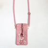 Embroidered Floral Crossbody Bag for Phone and Essentials