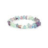 Irregular Crystal Chip Bracelet, Handmade Stone Jewelry